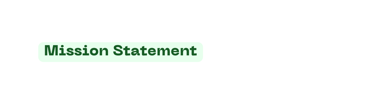 Mission Statement